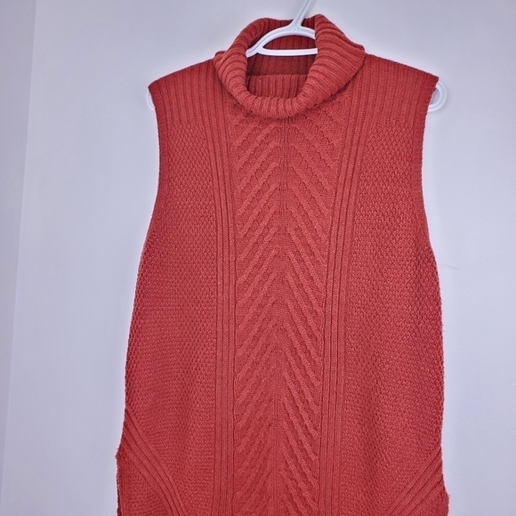 STREETWEAR society sweater size Large orange top - Picture 5 of 13